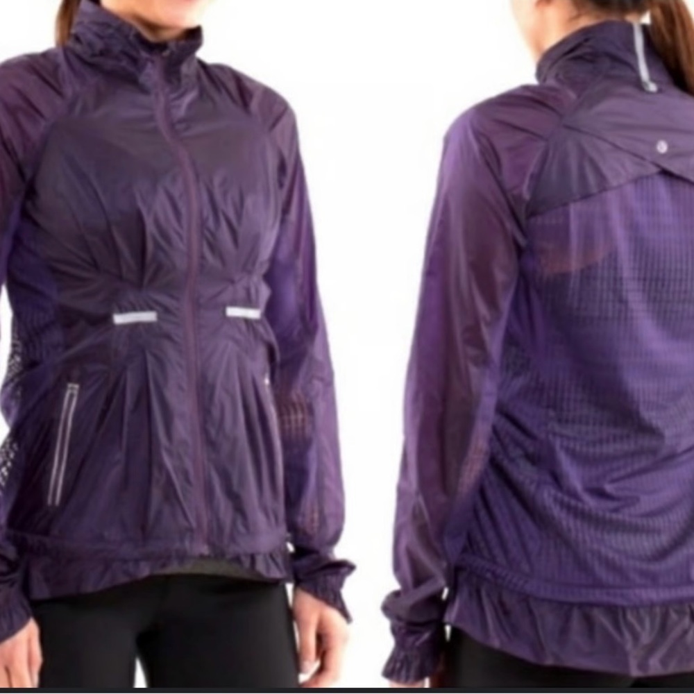 lululemon athletica Plum mesh Utility Jacket